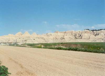 Badlands, Dakota Po�udniowa. Foto Co. Alicja Sordyl 2001