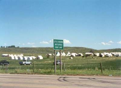 Pole bitwy nad Little Big Horn. Foto Co. Alicja Sordyl 2001